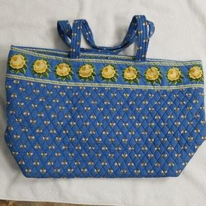 Retired Vera Bradley Bees XL family/beach tote